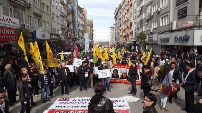 Malatya&rsquo;da 8 Mart D&uuml;nya Kadınlar G&uuml;n&uuml; Etkinliği