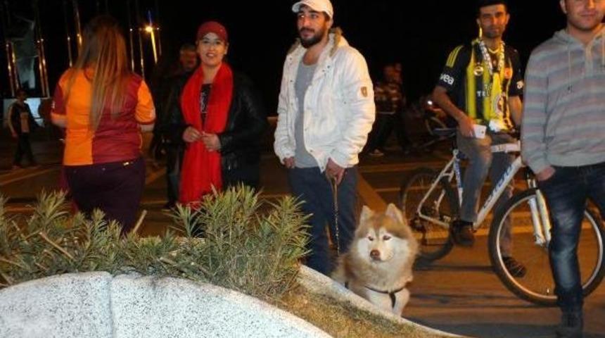 Ezeli Rakiplerin Taraftarları Beraber Kutlama Yaptı