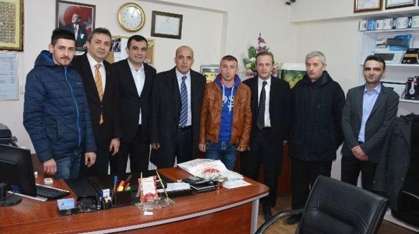 Milletvekili &Ccedil;ınar, Mahalle Muhtarlarını Ziyarete Devam Ediyor