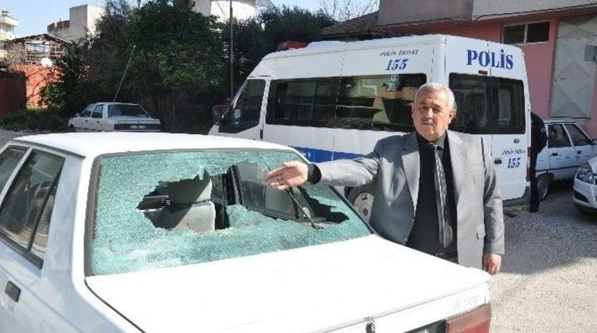 Mhp&rsquo;li Belediyenin Şirket M&uuml;d&uuml;r&uuml;n&uuml;n Aracına Saldırı