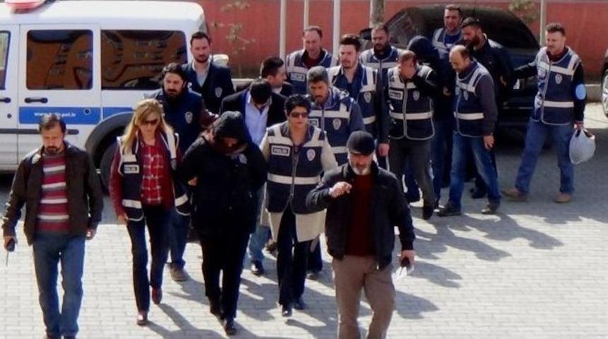 Fuhuş Ve G&ouml;&ccedil;men Ka&ccedil;ak&ccedil;ılığı Zanlıları Adliyede