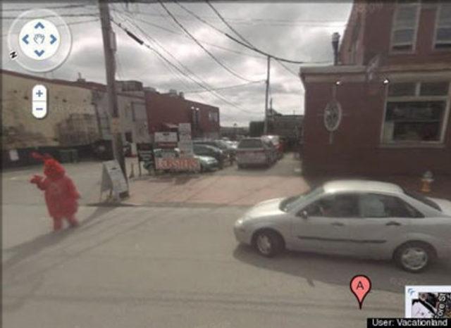 Google kameralarına takılan gizemler 22