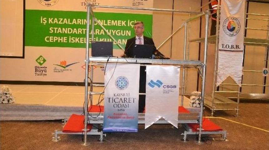 İş G&uuml;venliği Seminerinde Dikkat &Ccedil;eken K&uuml;rs&uuml;