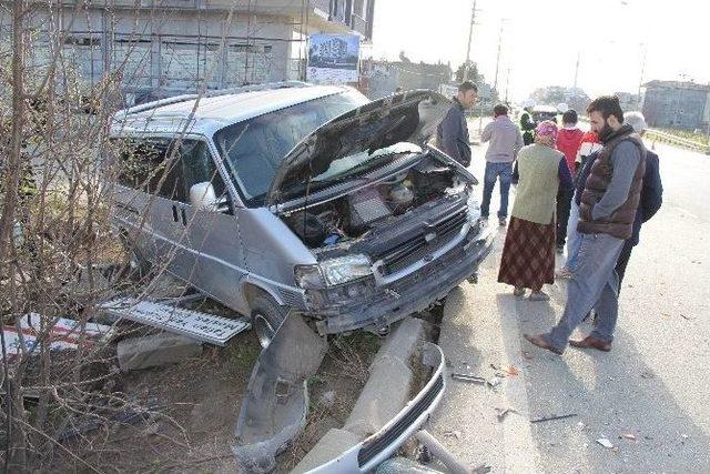 Samsun’da Trafik Kazası: 4 Yaralı