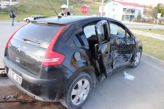 Samsun’da Trafik Kazası: 4 Yaralı