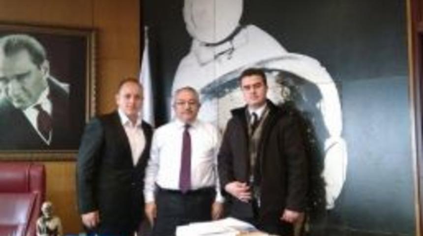 G&uuml;venlik İş&rsquo;den Burhan İnan&rsquo;a Ziyaret