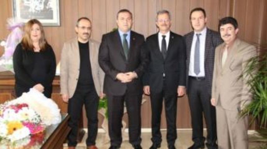 Mtosb&rsquo;den İl Milli Eğitim M&uuml;d&uuml;r&uuml;&rsquo;ne Ziyaret