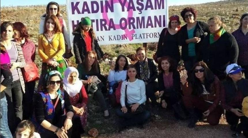 Kadın Yaşam Hatıra Ormanı Oluşturuldu