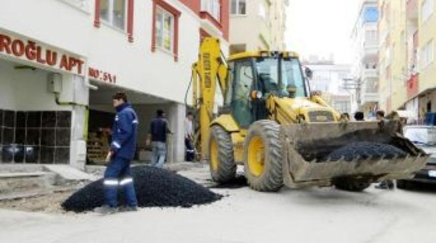 Mudanya Belediyesi Asfalt Sezonunu Erken A&ccedil;tı