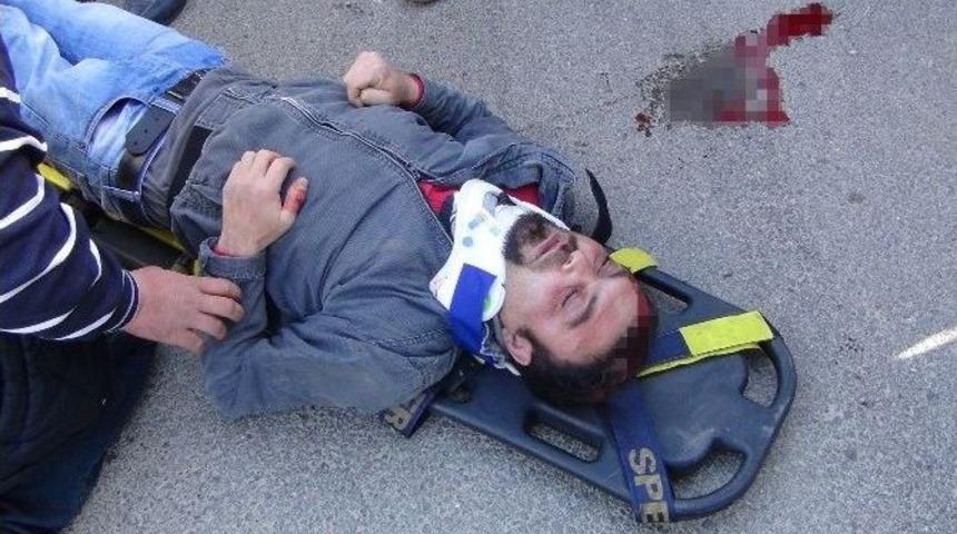 Gaziantep&rsquo;te Trafik Kazası: 1 Yaralı