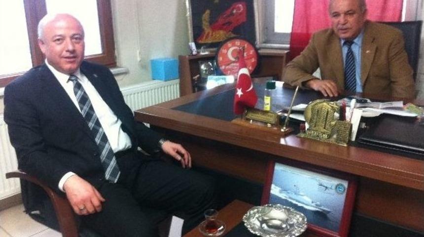 Kaymak, Şehitler Derneği&rsquo;nde Konuştu