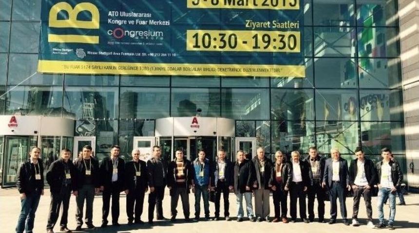 Atso &Uuml;yeleri İbatech Fuarında