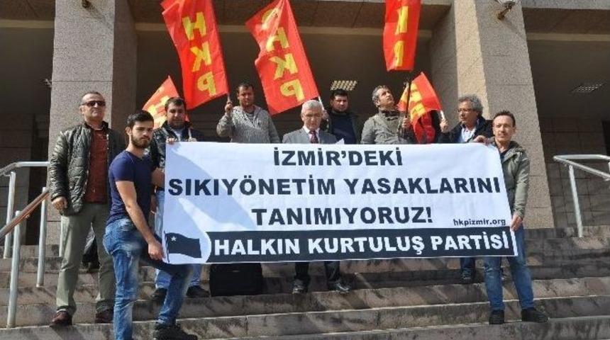 İzmir Valiliğinin Eylem Kararına Tepki: