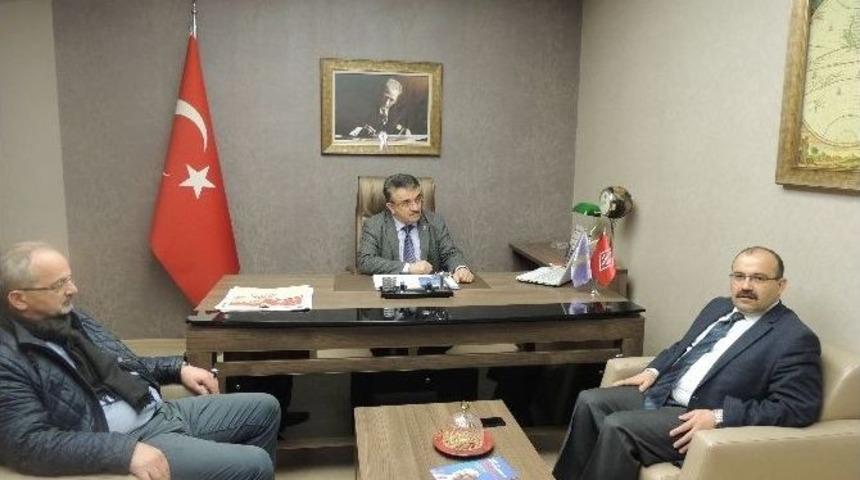 Milletvekili Aday Adayı İsmail Ustaoğlu Desob&rsquo;u Ziyaret Etti