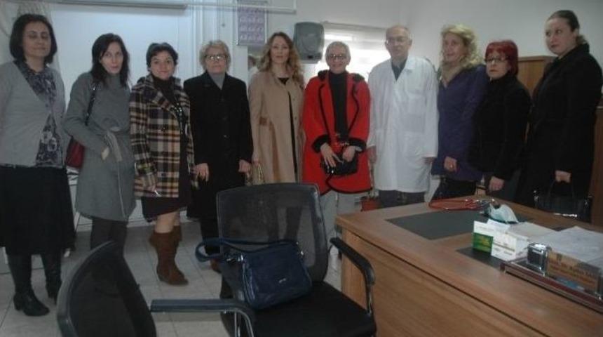 Tkb Şube Başkanı Yağan Sakarya B&uuml;y&uuml;kşehir Belediye Polikliniğini Ziyaret Etti