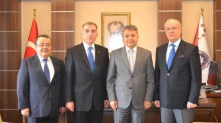 T&uuml;rk Polis Teşkilatı G&uuml;&ccedil;lendirme Vakfı&rsquo;ndan Emniyet M&uuml;d&uuml;r&uuml; Şahin&rsquo;e Ziyaret