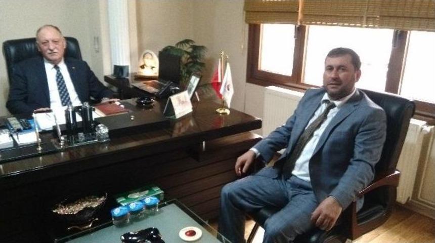 Aday Adayı Abdullah Mert&rsquo;ten, Bayraktar&rsquo;a Ziyaret