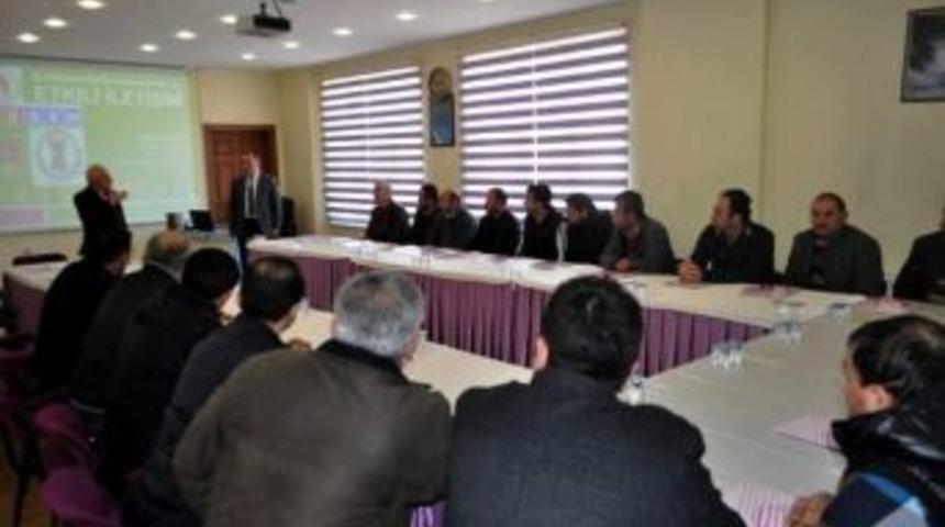 Amasya&rsquo;da Halk Otob&uuml;s&uuml; Şof&ouml;rlerine İletişim Eğitimi