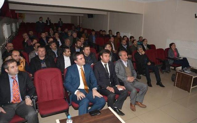 Ahlat Esnafına Seminer