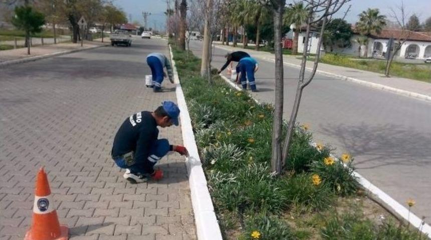 Dalyan Sezon &Ouml;ncesi Beyaza Boyandı