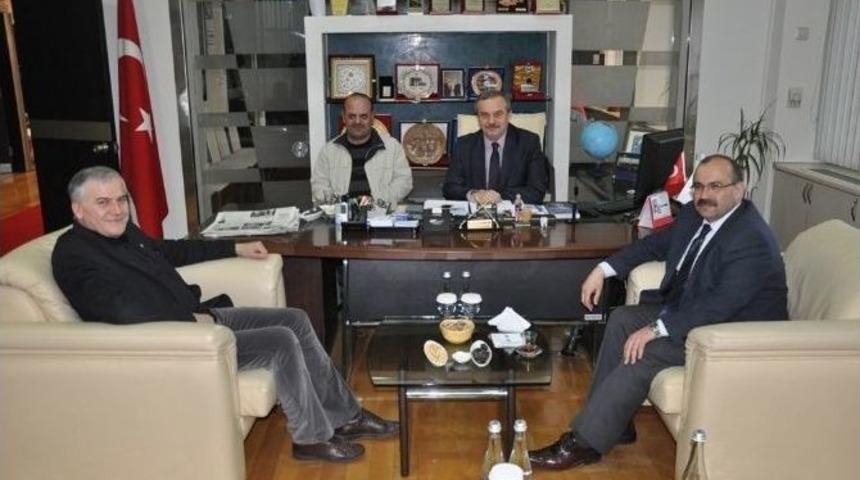 Ak Parti Aday Adayları Dtso&rsquo;yu Ziyaret Etti