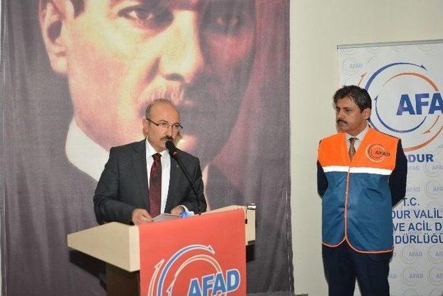 Burdur’da Afet Müdahale Toplantısı Yapıldı