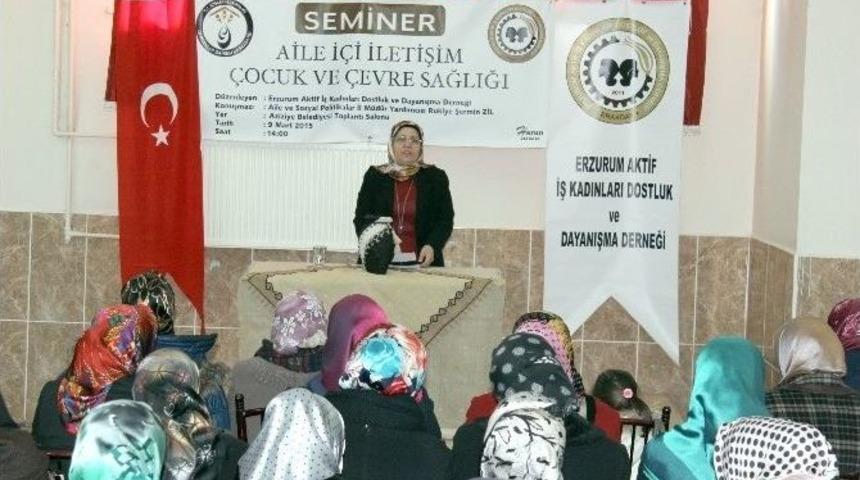 Aktif İş Kadınlarından &lsquo;aile&rsquo; Semineri