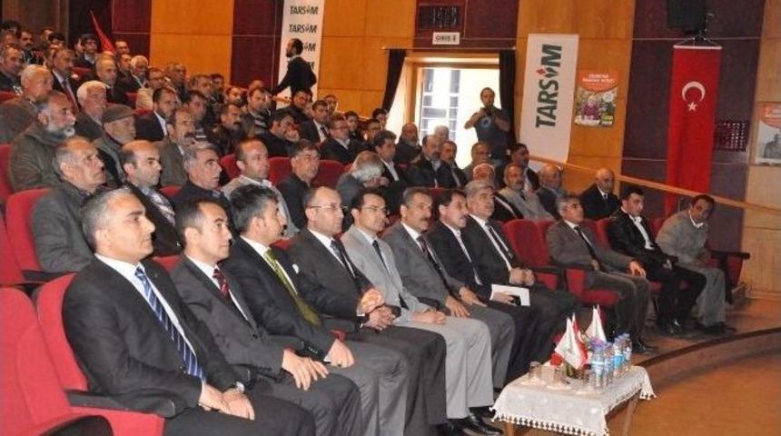 Tunceli&rsquo;de Tarım Sigortaları Bilgilendirme Toplantısı