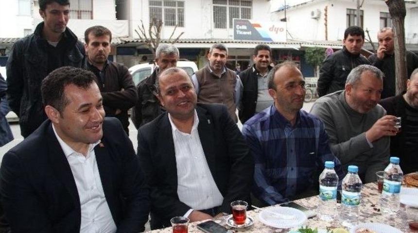 Başkan Y&uuml;cel, Demirtaş Esnafı İle Buluştu