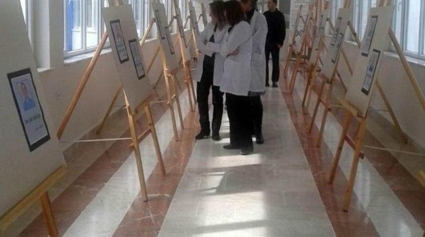 S&uuml;&rsquo;de "kadına Şiddete Hayır" Temalı Sergi