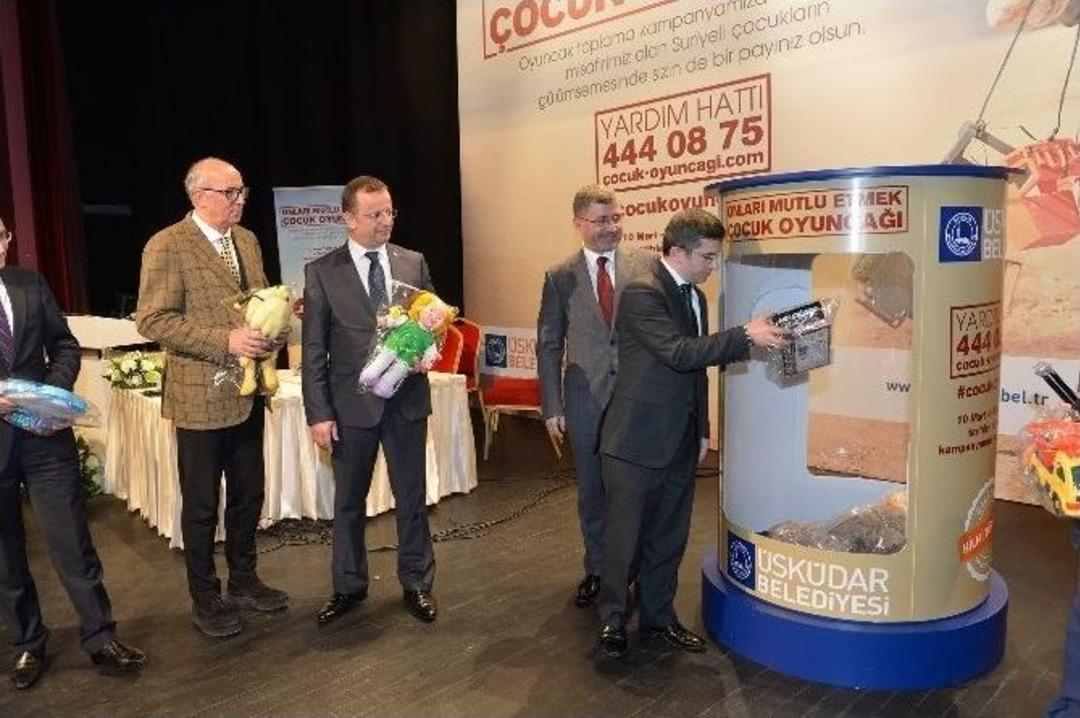 &Uuml;sk&uuml;darlılar, Suriyeli &Ccedil;ocukları Sevindirecek