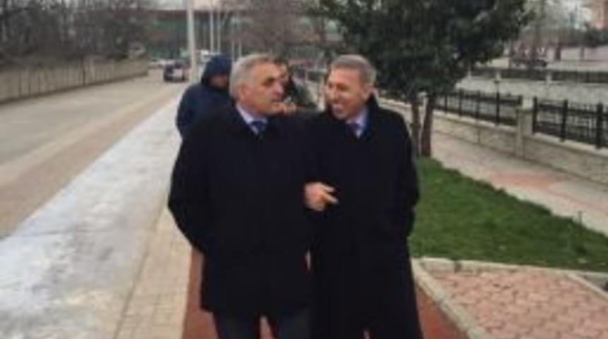 Eski Başkan Erg&uuml;l İnci&rsquo;ye Başarılar Diledi