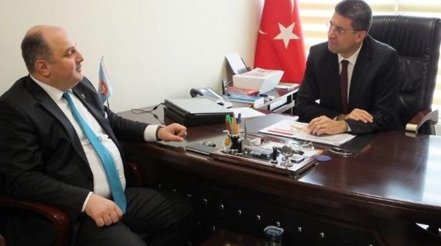 Ak Parti Milletvekili Aday Adayı Cihan Sara&ccedil;&rsquo;tan Bakkallar Odası&rsquo;na Ziyaret