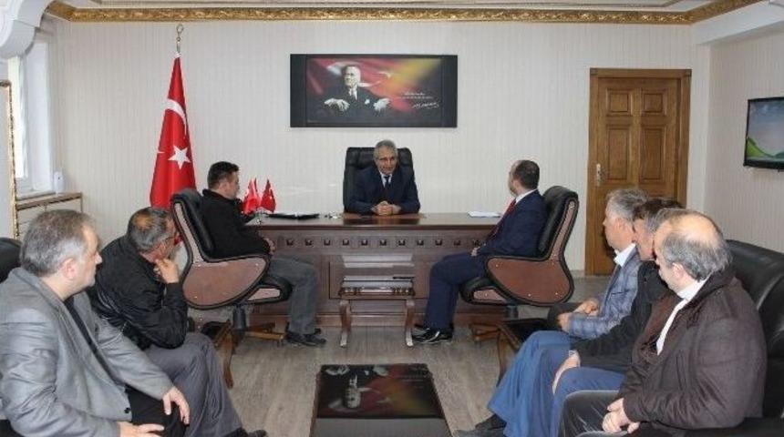 Ziraat Odasından Kaymakam Yapıcı&rsquo;ya Ziyaret