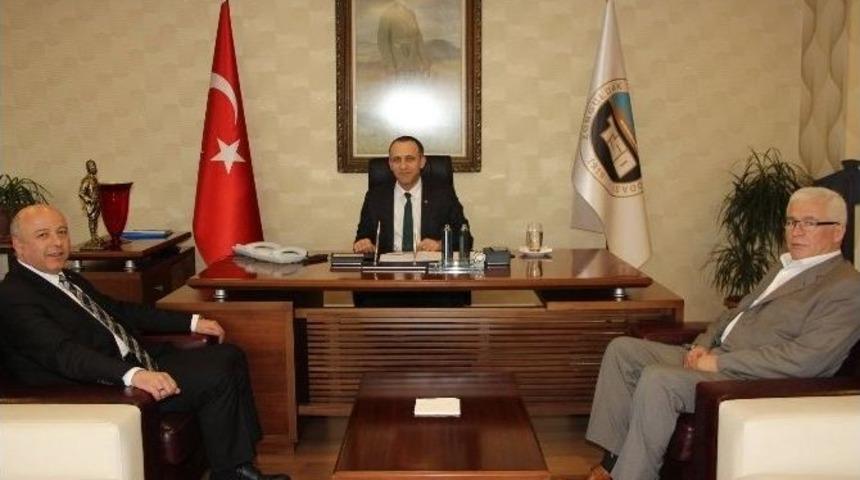 Akın Kaymak; Burhan İnan&rsquo;ı Ve Metin Demir&rsquo;i Ziyaret Etti