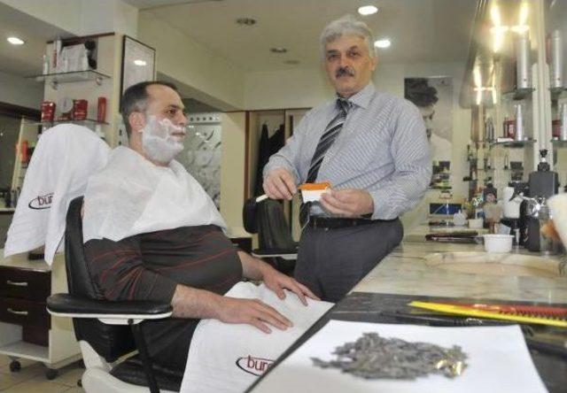 Kocaeli Berberler Odası ndan jiletler Çöpe Atılmasın Kampanyası 3