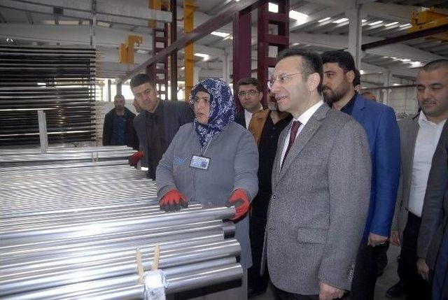 Vali Aksoy&rsquo;dan Osb Ziyareti 1