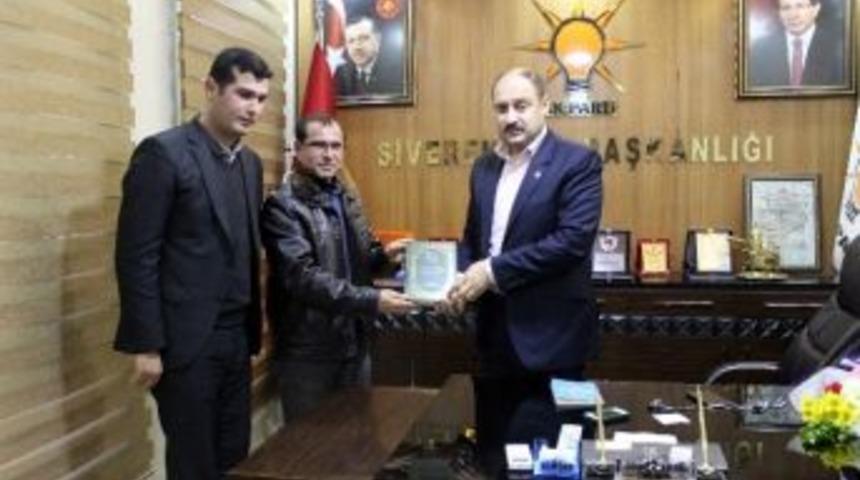 Siverek Oda Başkanlarından Milletvekili G&uuml;lpınar&rsquo;a Teşekk&uuml;r