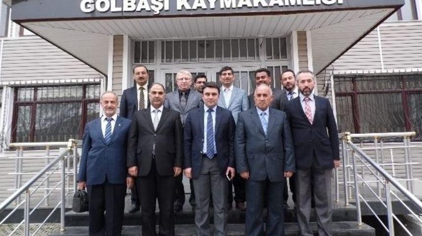 M&uuml;ft&uuml;lerden Kaymakam Hatam&rsquo;a Ziyaret