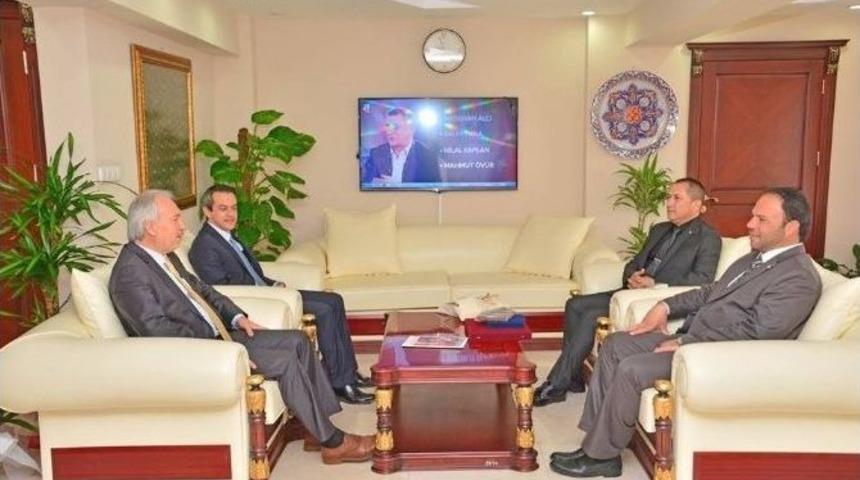 Kardeş Şehrin Başkanı K&uuml;tahya&rsquo;da