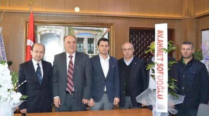 Sofuoğlu&rsquo;ndan İl Milli Eğitim M&uuml;d&uuml;r&uuml; Dernekbaş&rsquo;a Ziyaret