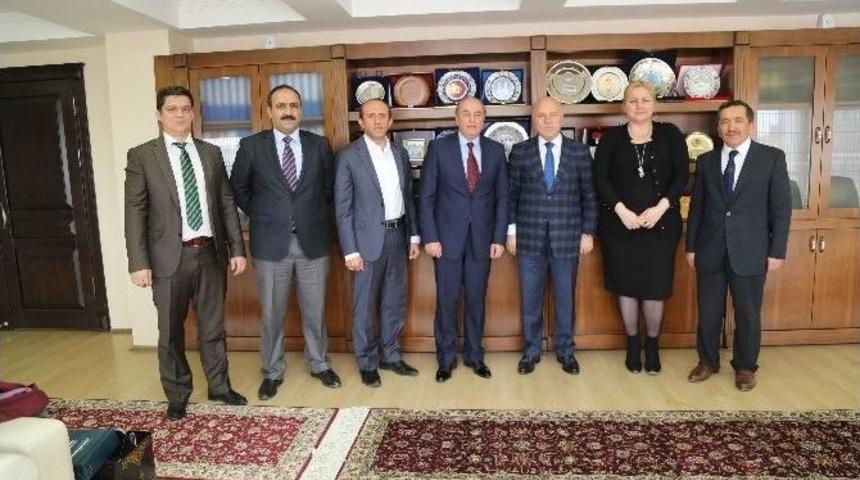 Rusya Başkonsolosu Talanov, Başkan Sekmen&rsquo;i Ziyaret Etti