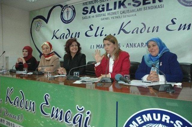 Sağlık-sen Kadın Eli Kadın Emeği Paneli