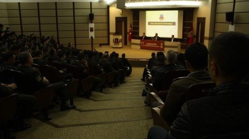 Gaziantep İl Jandarma Komutanlığı Seminer D&uuml;zenledi