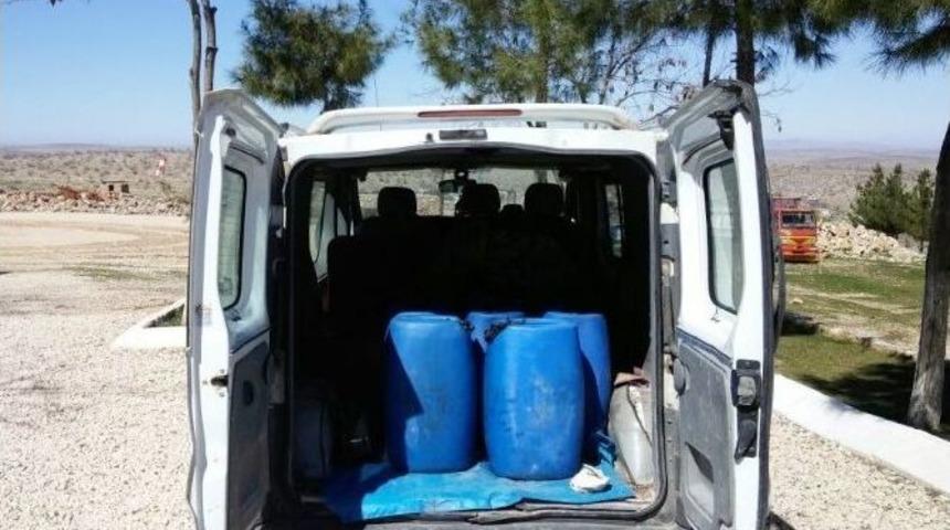 Mardin&rsquo;de 815 Litre Ka&ccedil;ak Motorin Ele Ge&ccedil;irildi