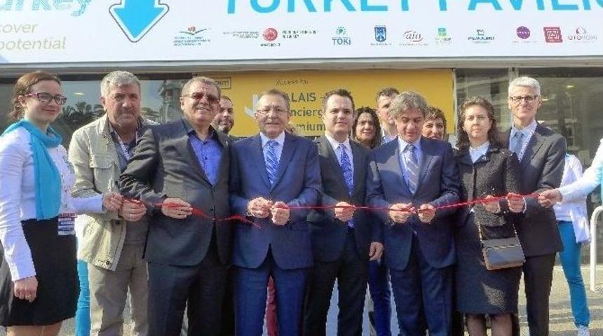 Ato Başkanı Bezci Mıpım T&uuml;rkiye Pavillionunun A&ccedil;ılışına Katıldı.