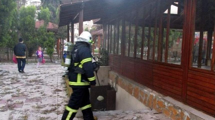 Aydın&rsquo;da İş Yeri Yangını Korkuttu