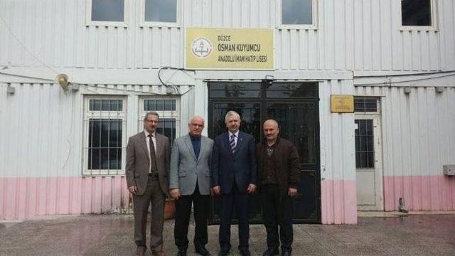 S&ouml;nmezoğlu, Eğitim Kurumlarını Ziyaret Ediyor 2