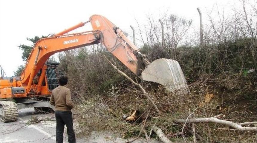 Amasra&rsquo;da Yaya Yolu D&uuml;zenleme &Ccedil;alışmaları Başladı