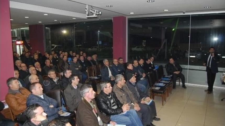 Malkaralı &Ccedil;ift&ccedil;ilere Seminer Verildi